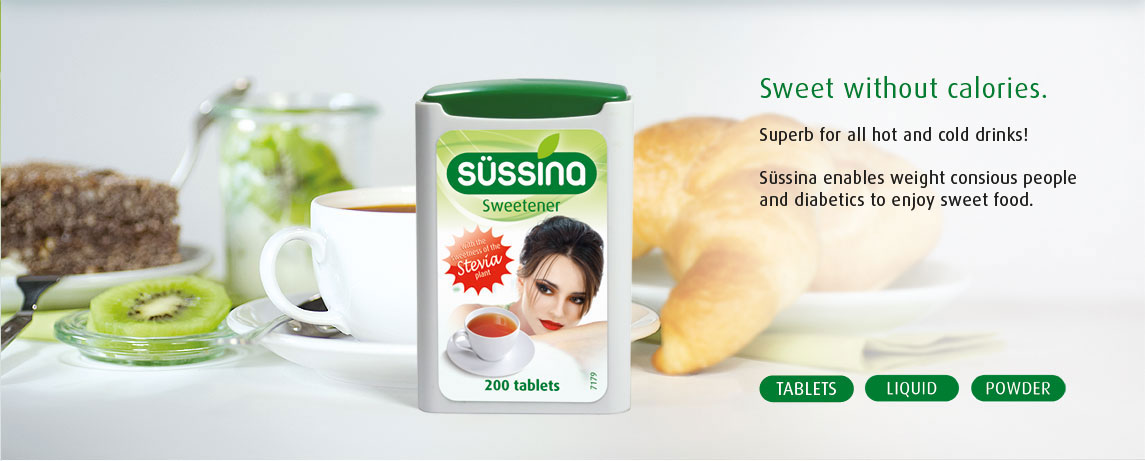 Süssina Stevia Sortiment